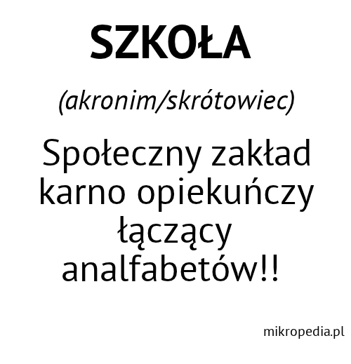 SZKOŁA