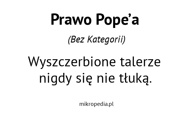 Prawo Pope’a
